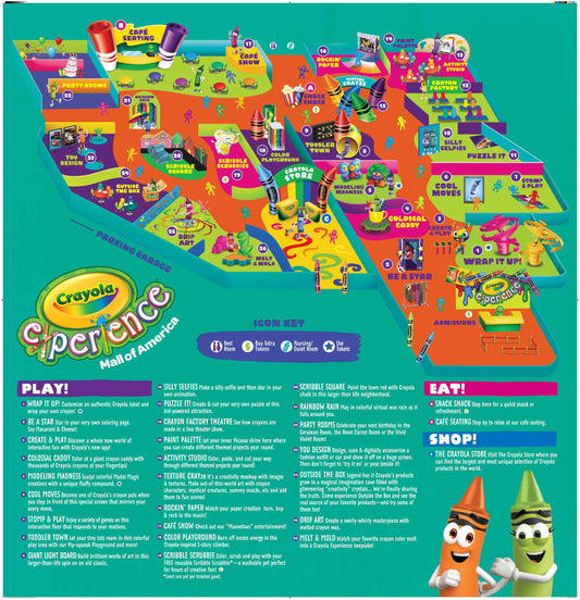 Crayola Experience Admission Ticket