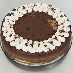 French silk cheesecake
