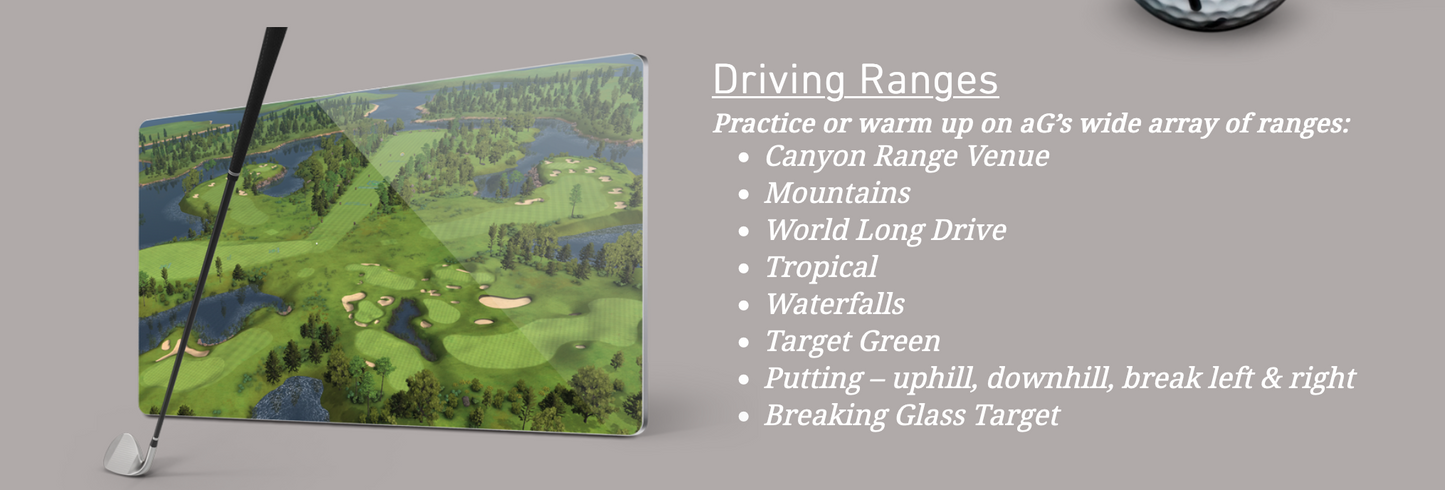 1 Hour of Golf Simulator Time - Gift Card