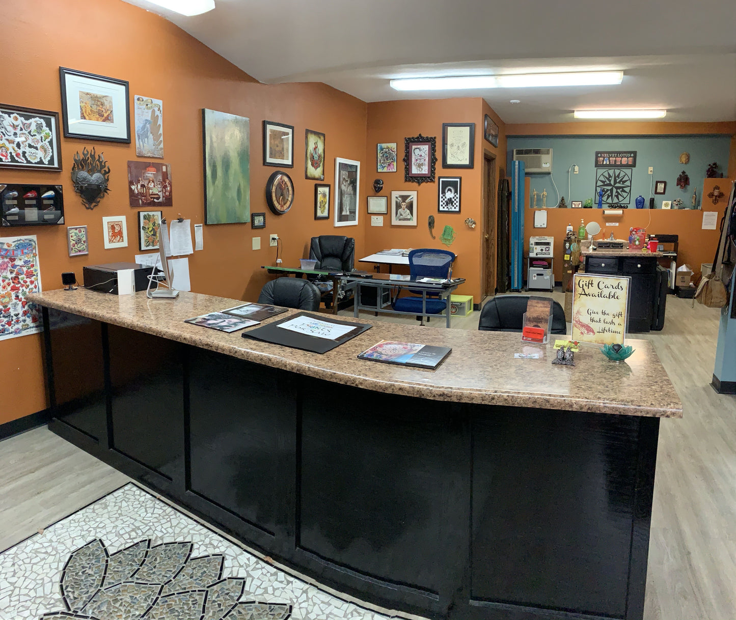 Velvet Lotus Tattoo Certificates